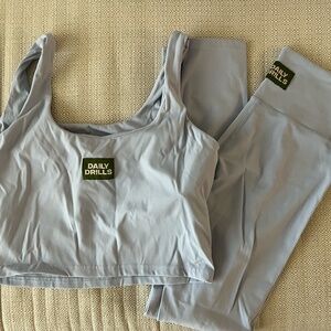 Daily Drills leggings and tank top set